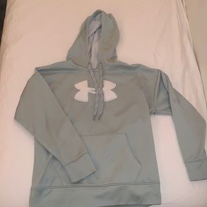 UNDER ARMOUR mint green cold gear sweatshirt